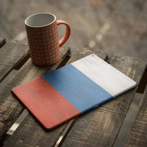 Russian Flag Distressed iPad Skins