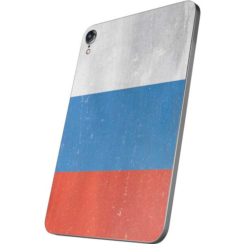 Russian Flag Distressed Apple iPad Mini Skin