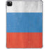 Russian Flag Distressed iPad Pro 11in (2024) Clear Case