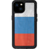 Russian Flag Distressed iPhone 15 Plus Waterproof Case