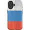 Russian Flag Distressed iPhone 16 Impact Case