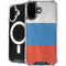Russian Flag Distressed iPhone 16 Plus MagSafe Case