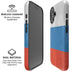 Russian Flag Distressed iPhone 16 Plus Magsafe Impact Case