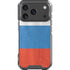 Russian Flag Distressed iPhone 18 Pro Clear Case