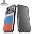 Russian Flag Distressed iPhone 18 Pro Clear Case