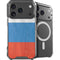 Russian Flag Distressed iPhone 18 Pro MagSafe Case