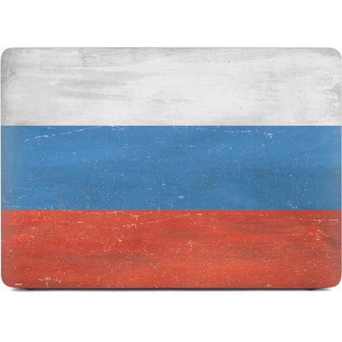 Russian Flag Distressed Apple MacBook Air Skin