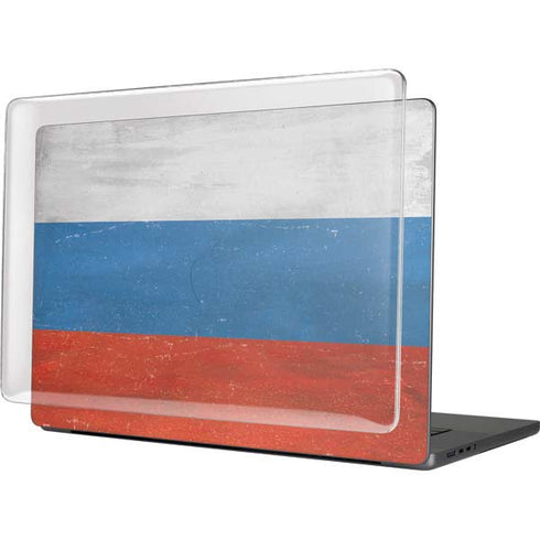 Russian Flag Distressed MacBook Cases