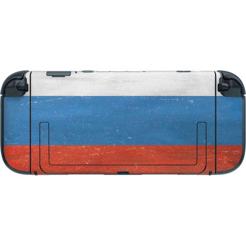 Russian Flag Distressed Nintendo Switch 2 (2025) with Joy-Con Skin