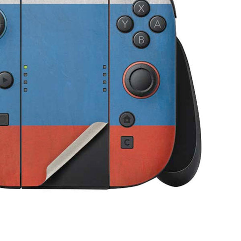 Russian Flag Distressed Nintendo Switch 2 (2025) Joy-Con Controller Skin