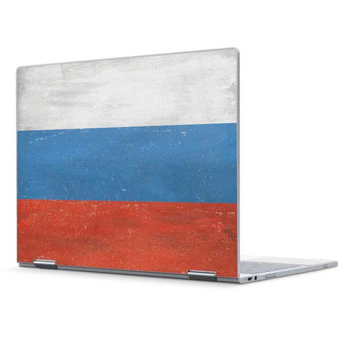 Russian Flag Distressed Pixelbook Skin