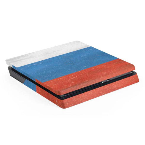 Russian Flag Distressed PlayStation PS4 Skins