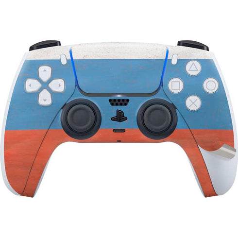 Russian Flag Distressed PS5 Pro Bundle Skin