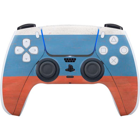 Russian Flag Distressed PlayStation PS5 Skins