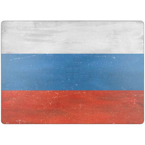 Russian Flag Distressed Surface Laptop 7 13.8in Skin