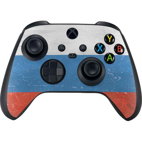 Russian Flag Distressed Xbox Series X Bundle Skin