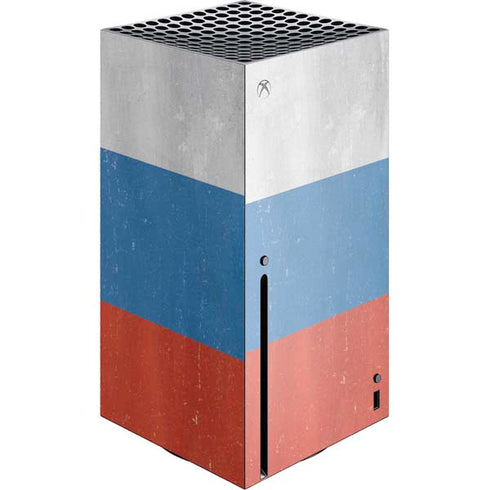 Russian Flag Distressed Xbox Series X Skins