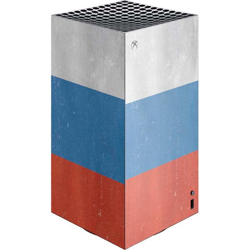 Russian Flag Distressed Xbox Series X Skins