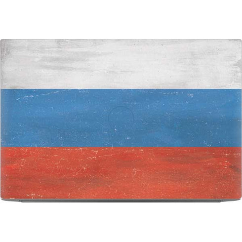 Russian Flag Distressed Dell XPS Skin