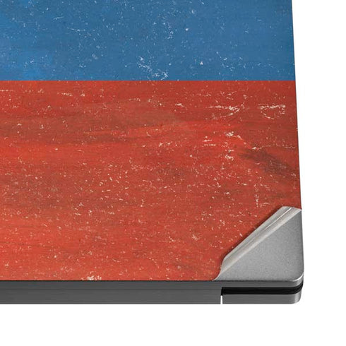 Russian Flag Distressed Dell XPS Skin