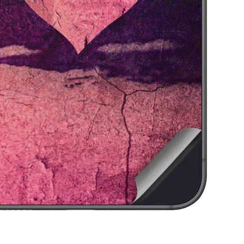 Rustic Musical Heart Galaxy S25 Plus Skin