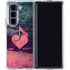 Rustic Musical Heart Galaxy Z Fold5 5G Clear Case