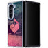 Rustic Musical Heart Galaxy Z Fold5 5G Clear Case