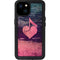 Rustic Musical Heart iPhone 15 Plus Waterproof Case