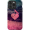 Rustic Musical Heart iPhone 15 Pro Impact Case