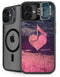 Rustic Musical Heart iPhone 16 Plus Kickstand Case
