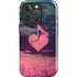 Rustic Musical Heart iPhone 16 Pro Impact Case