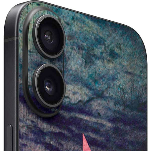 Rustic Musical Heart iPhone 16 Skin