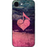 Rustic Musical Heart iPhone 16e Skin