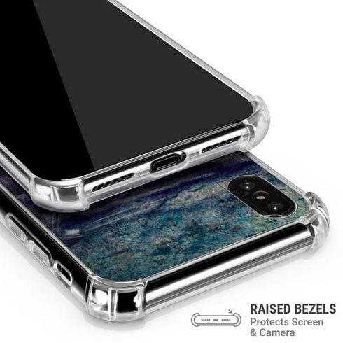 Rustic Musical Heart iPhone X/XS Clear Case