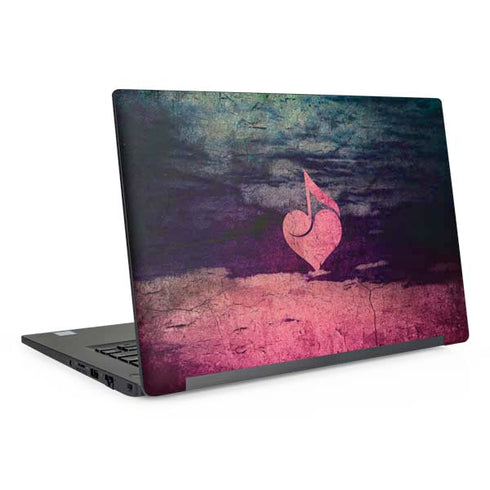 Rustic Musical Heart Dell Latitude Skin
