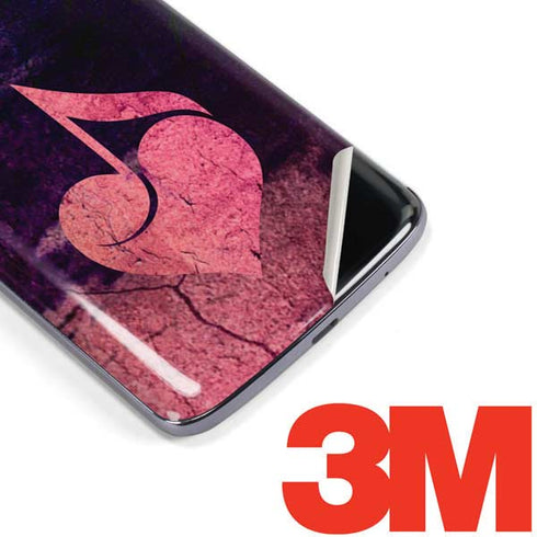 Rustic Musical Heart Moto E5 Plus Skin