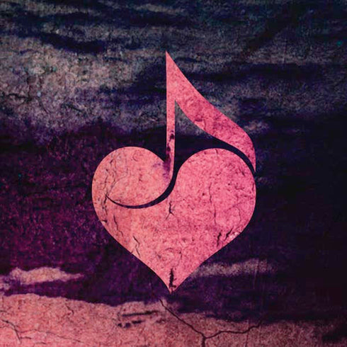 Rustic Musical Heart Moto G6 Skin