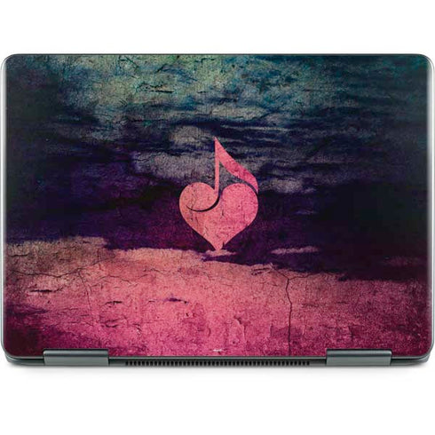 Rustic Musical Heart Notebook 9 Pro 13in (2017) Skin