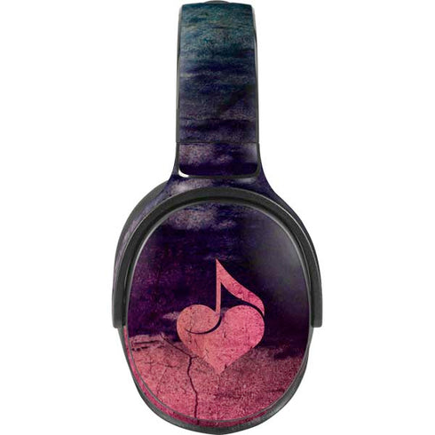Rustic Musical Heart Skullcandy Venue Skin