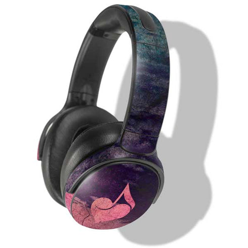 Rustic Musical Heart Skullcandy Venue Skin