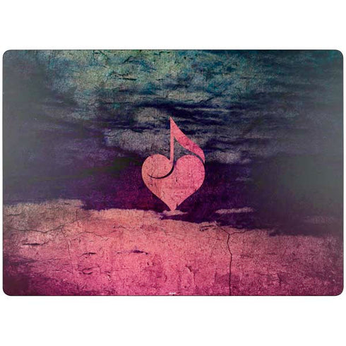 Rustic Musical Heart Surface Laptop 7 13.8in Skin