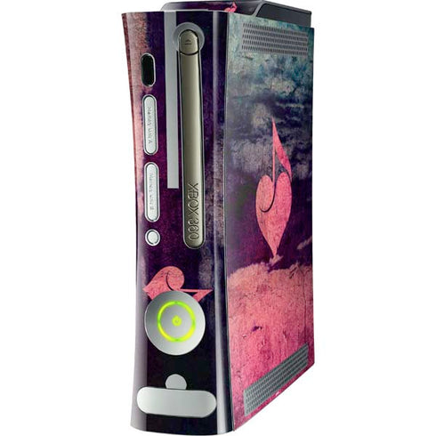 Rustic Musical Heart Xbox 360 (Includes HDD) Skin