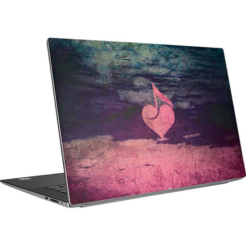 Rustic Musical Heart Dell XPS Skin