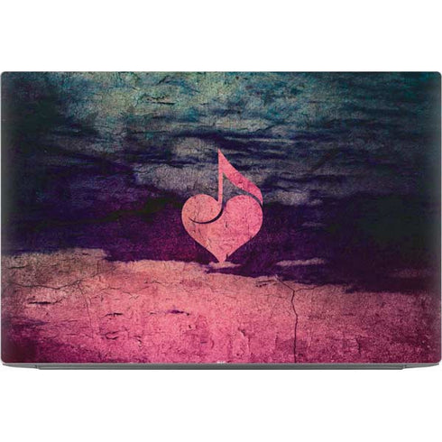 Rustic Musical Heart Dell XPS Skin