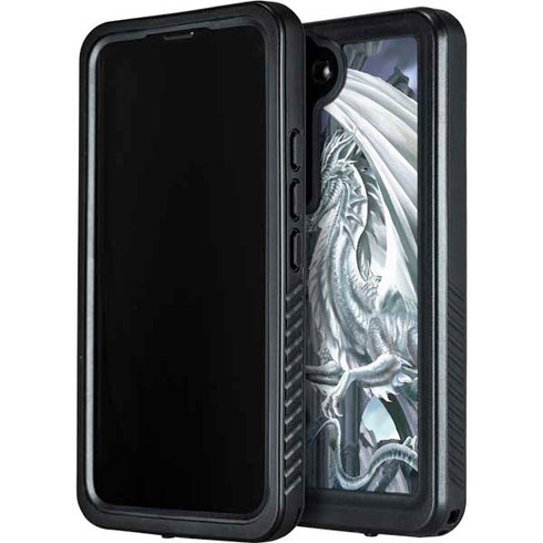 Ruth Thompson Checkmate Dragons by Ruth Thompson Galaxy S24 Plus Waterproof Case