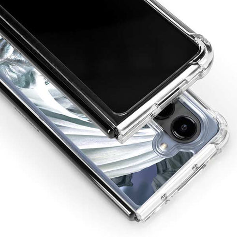 Ruth Thompson Checkmate Dragons by Ruth Thompson Galaxy Z Fold5 5G Clear Case