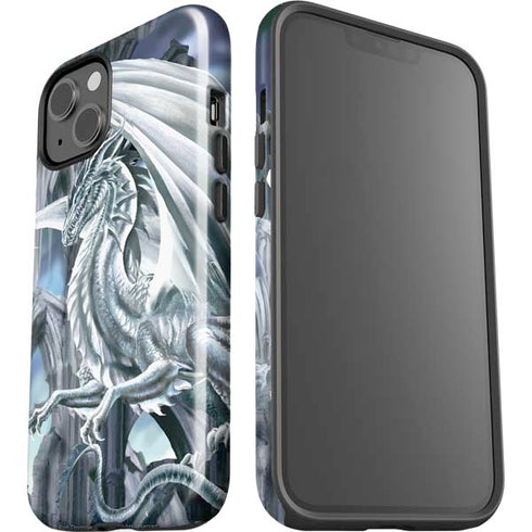Ruth Thompson Checkmate Dragons by Ruth Thompson iPhone 15 Impact Case