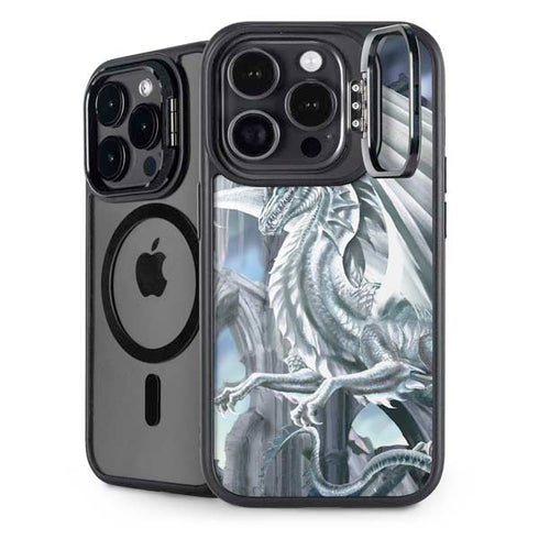 Ruth Thompson Checkmate Dragons by Ruth Thompson iPhone 15 Pro Kickstand Case