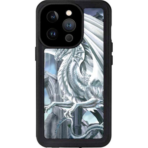 Ruth Thompson Checkmate Dragons by Ruth Thompson iPhone 15 Pro Waterproof Case