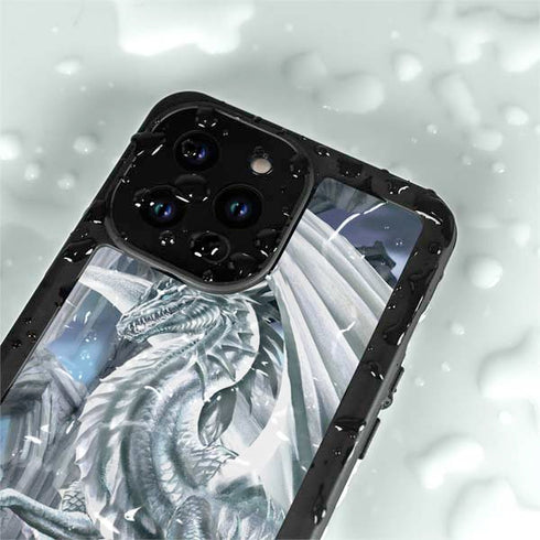 Ruth Thompson Checkmate Dragons by Ruth Thompson iPhone 15 Pro Waterproof Case